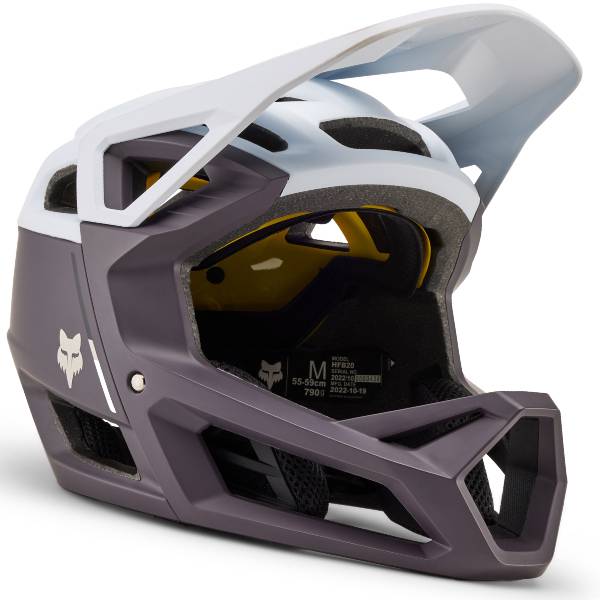 Purple best sale fox helmet