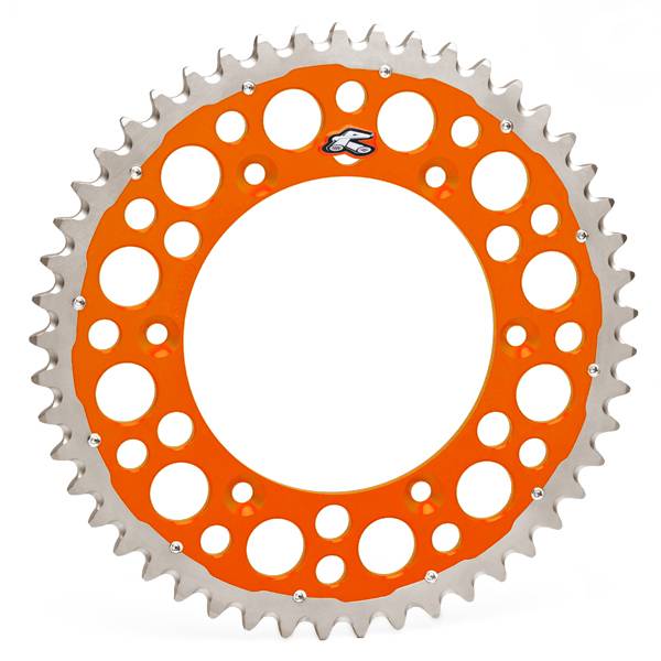Renthal Rear TwinRing Sprocket KTM - Orange | Dirtbikexpress™