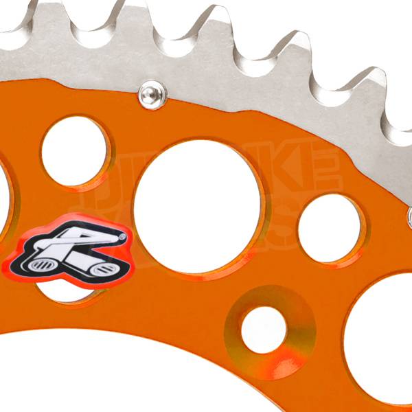 Renthal Rear TwinRing Sprocket KTM - Orange | Dirtbikexpress™
