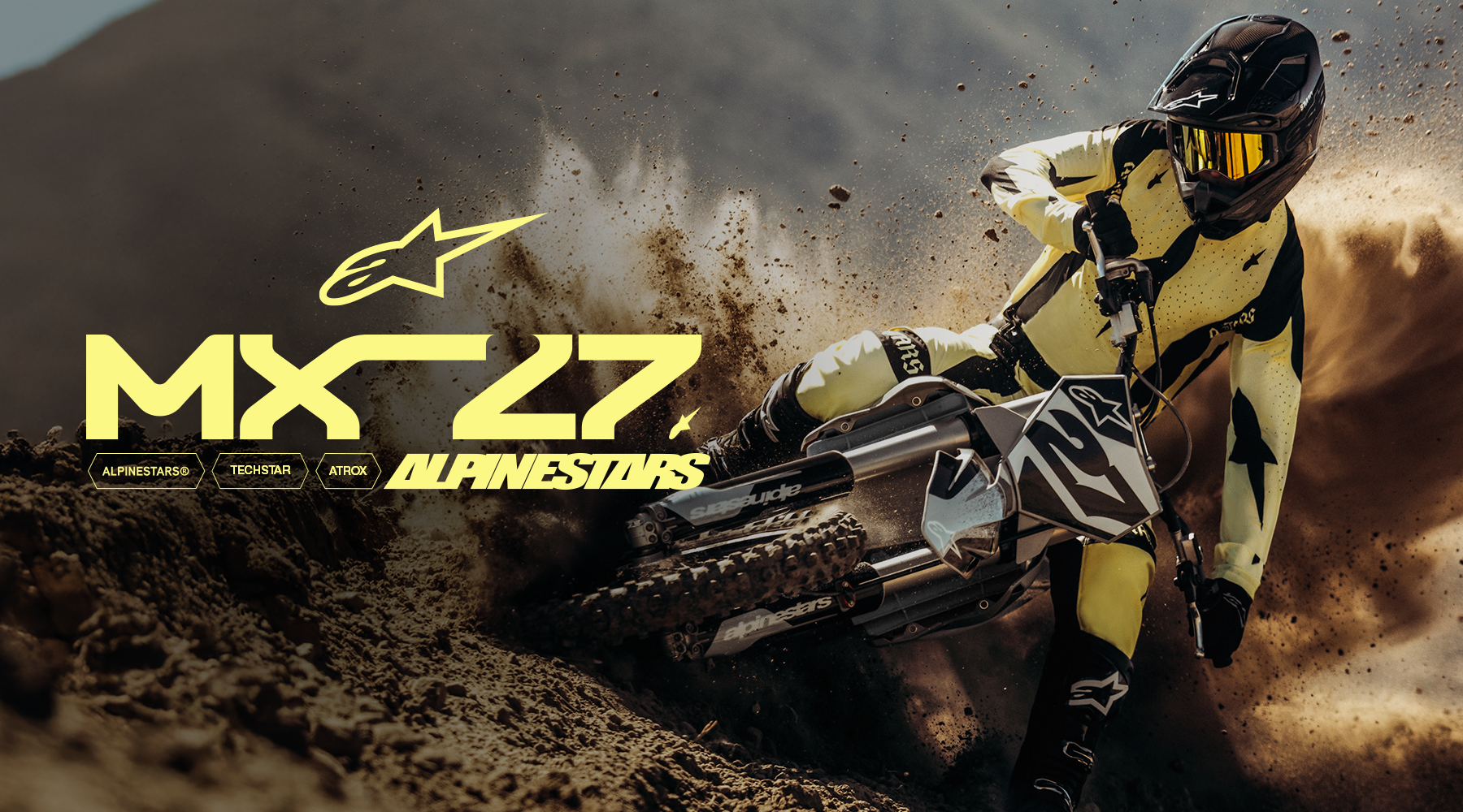 Alpinestars 2027 Techstar Jersey at Dirtbikexpress UK Alpinestars 2027 Techstar Jersey
