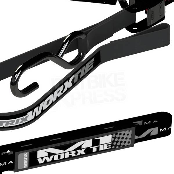 Matrix M1 Worx Tie Down Straps Yellow Pair Dirtbikexpress