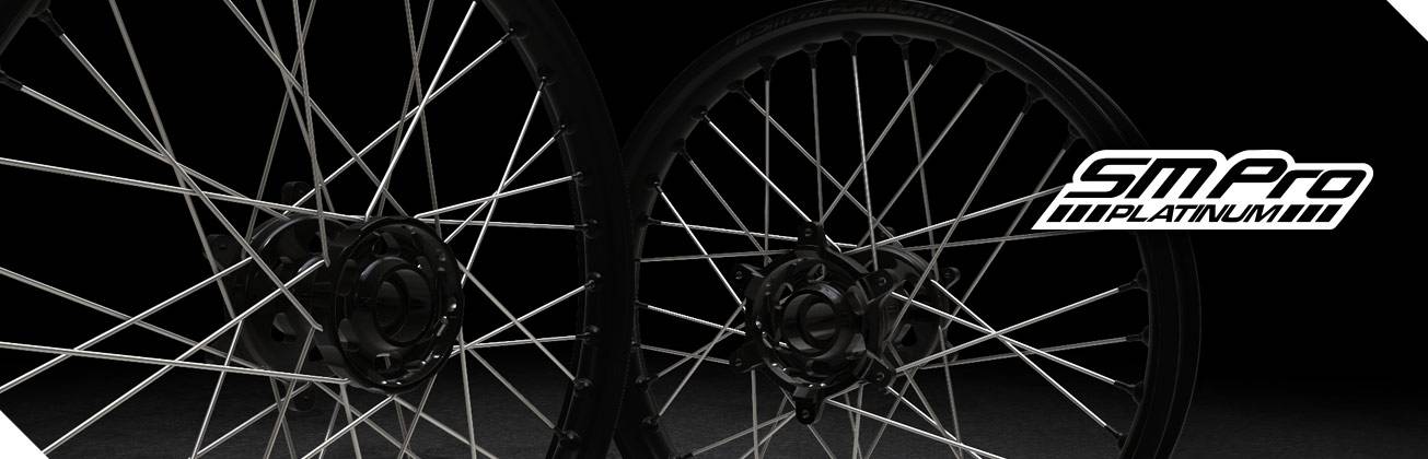 Triumph SM Pro Platinum Wheels at Dirtbikexpress