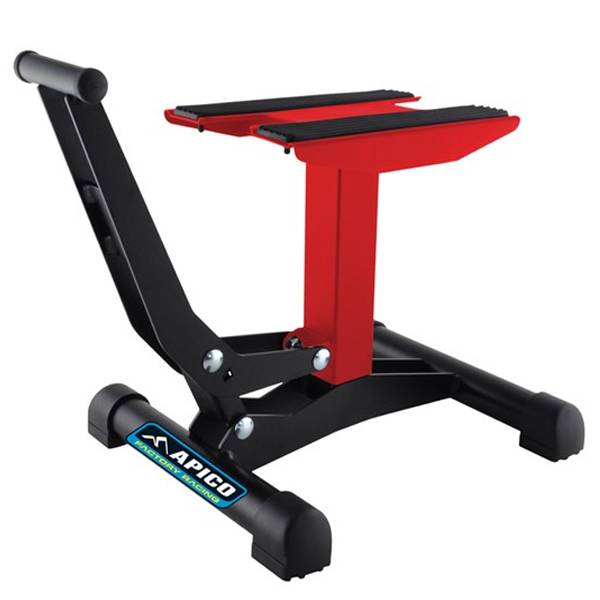 Apico Xtreme Bike Lift Bike Stand Red Dirtbikexpress