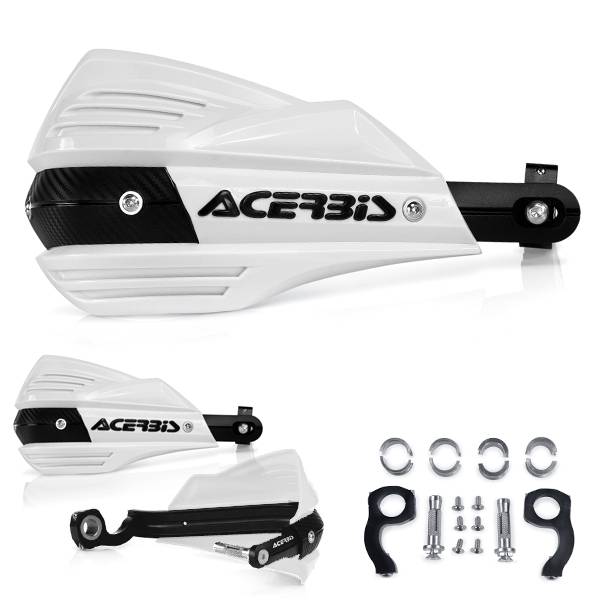 Acerbis X-Factor Handguards - White | Dirtbikexpress™