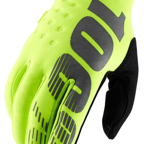 Neon yellow deals football gloves