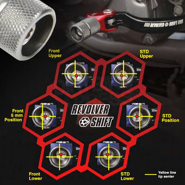 Zeta Revolver Adjustable Gear Lever - KTM | Dirtbikexpress™