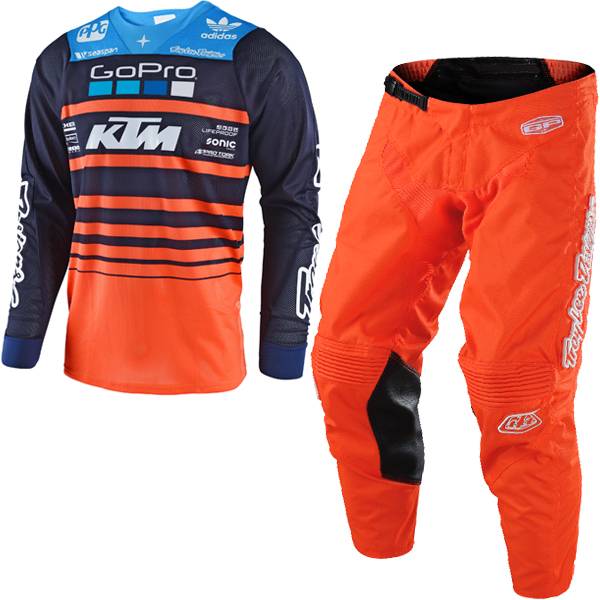 Troy Lee Designs Kids GP Air Kit Combo - Streamline Team Orange