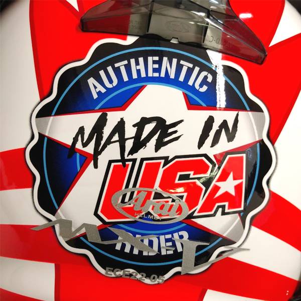 arai helmet nicky hayden 2008 Signed Original Special One Off USGP Design Mot 5th up for Christmas Eve: