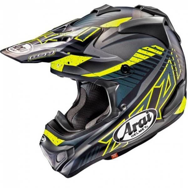 Arai MXV Slashe Black Motocross Helmet | Dirtbikexpress™