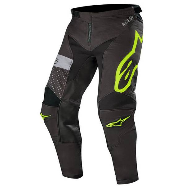 Alpinestars Racer Tech Atomic Pants - Black Yellow Fluo Grey