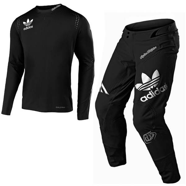 política Elasticidad Cantina Troy Lee Designs Ultra Adidas Team Black Kit Combo | Dirtbikexpress™