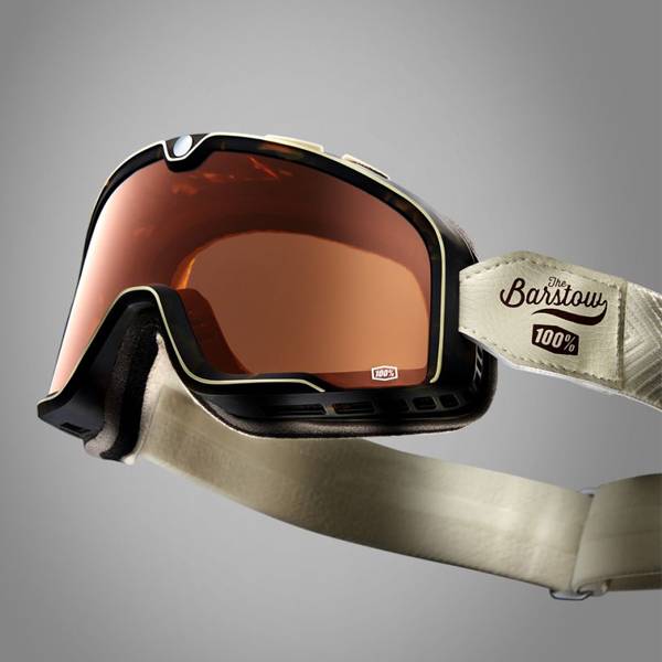 100% Barstow Classic Louis Bronze Lens Goggles | Dirtbikexpress™