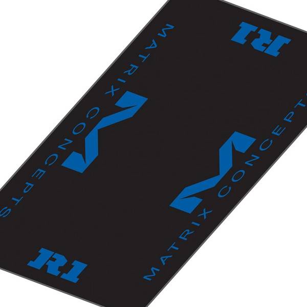 Matrix R1 Worx Rubber Workshop Bike Mat Blue Dirtbikexpress