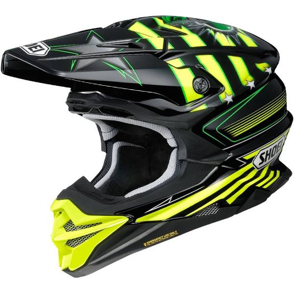 セキュリティ・セーフティ SHOEI VFX-WR GRANT3 Shoei VFX-WR Grant3 TC1 off-road helmet Multicolor | Motardinn