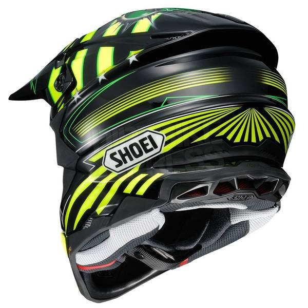 セキュリティ・セーフティ SHOEI VFX-WR GRANT3 Shoei VFX-WR Grant3 TC3 off-road helmet Yellow | Motardinn