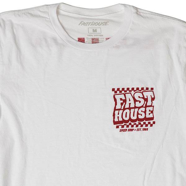 Fasthouse Drive-In White T Shirt