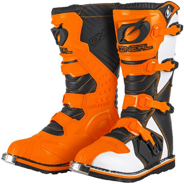 Orange riding sale boots