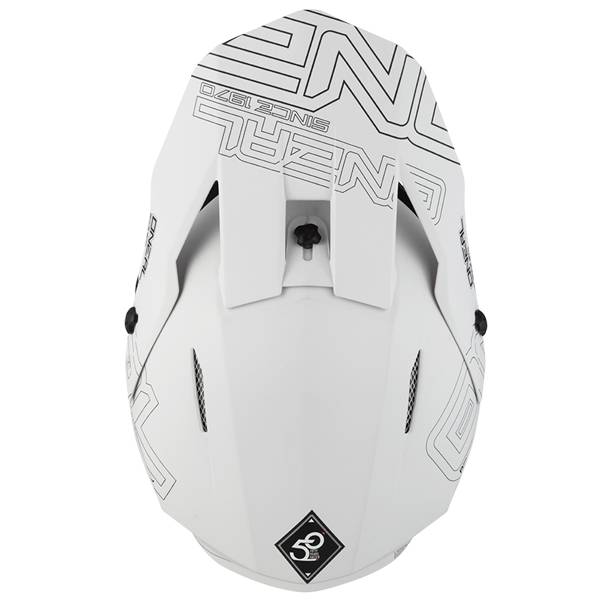 ONEAL 3 SERIES FLAT WHITE 2.0 HELMET - Pro Style MX