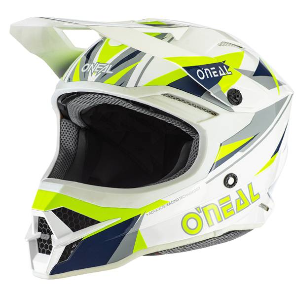 neon motocross helmet