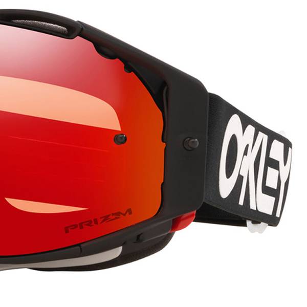 Oakley Airbrake Factory Pilot Black Prizm Torch MX Goggles Dirtbikexpress