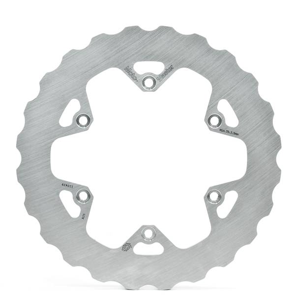 Moto-Master Solid Rear Husqvarna Wavey Mud Brake Disc 