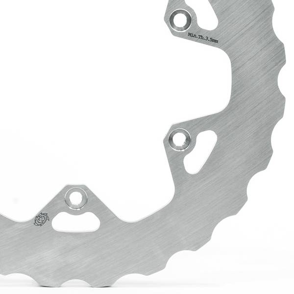 Moto-Master Solid Rear Husqvarna Wavey Mud Brake Disc 