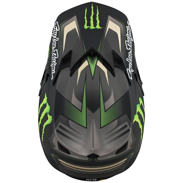 Troy Lee Designs SE4 LE Flash Monster Grey Polyacrylite Helmet