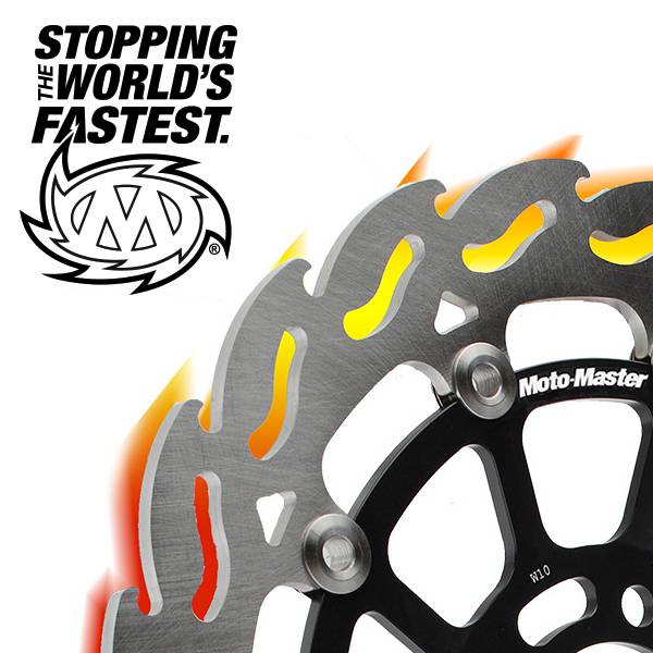 Moto-Master Flame Rear Gas Gas Wavey Brake Disc | Dirtbikexpress™ 
