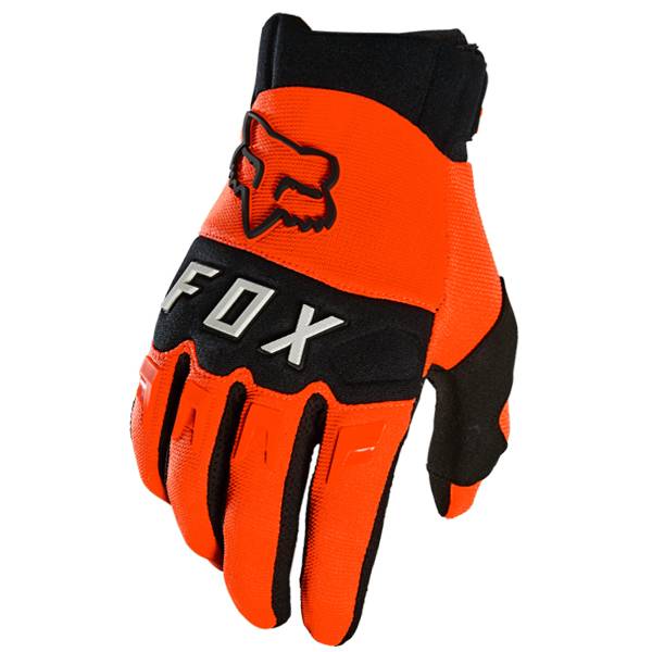 Orange store racing gloves