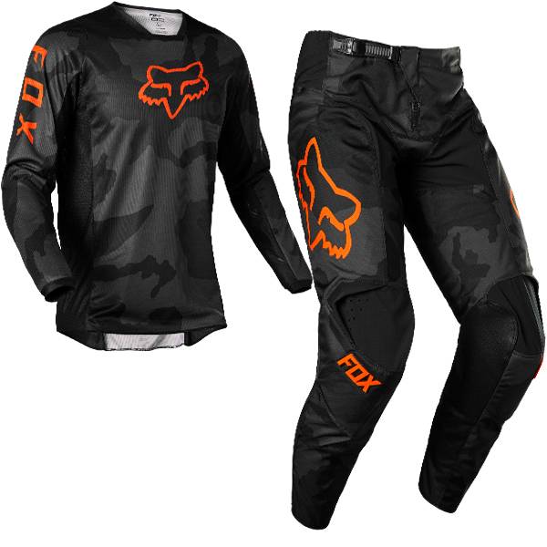 Fox Racing Youth 180 Trev Black Camo Kit Combo | Dirtbikexpress™