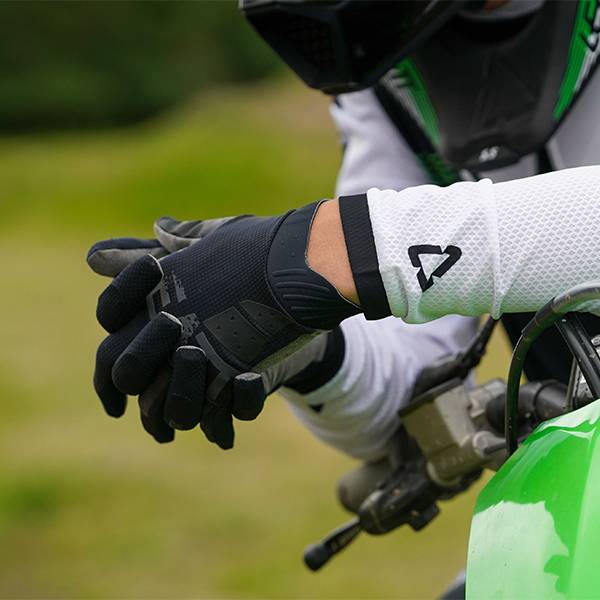 Leatt Kids Moto 1.5 Black Grey Gloves | Dirtbikexpress™