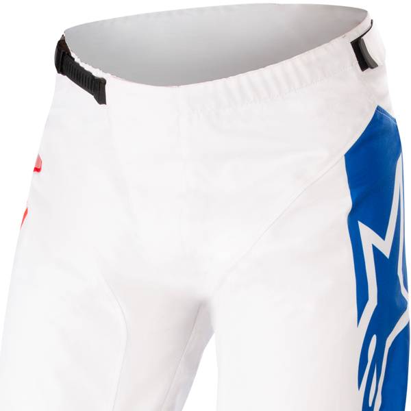  Alpinestars Racer Compass Pants Off White/Red Fluo