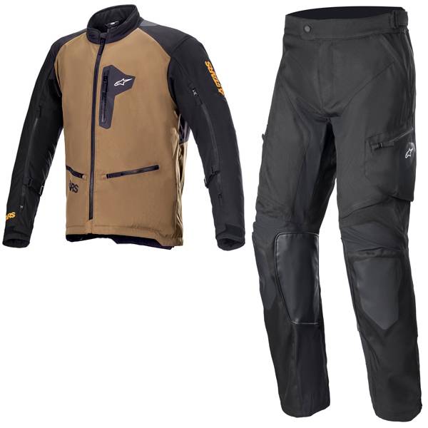 Alpinestars Venture XT Camel Black Black Enduro Over Boot Suit
