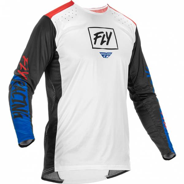 Red white and 2024 blue motocross gear