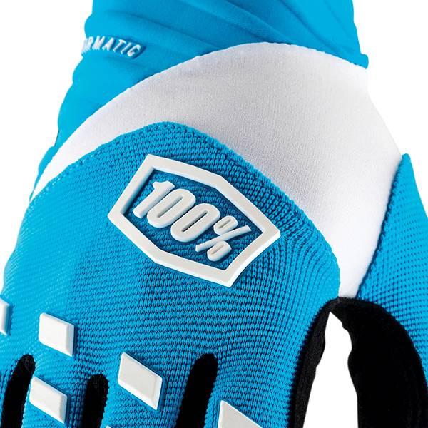 100% Airmatic Gloves Blue