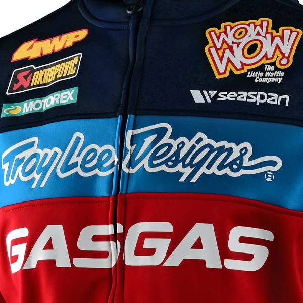 Troy Lee Designs 2021 Team GasGas Red Pit Jacket | Dirtbikexpress™