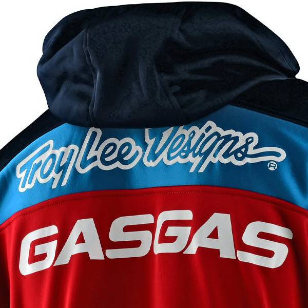 Troy Lee Designs 2021 Team GasGas Red Pit Jacket | Dirtbikexpress™