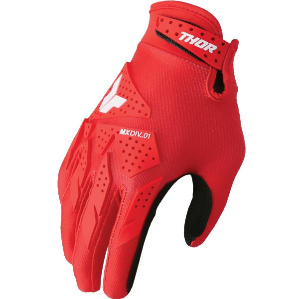 Thor LAUNCHMODE XP Motocross Gloves – Men's, Polyester, Hook & Loop Closure, Slip-On Cuff, All Seasons