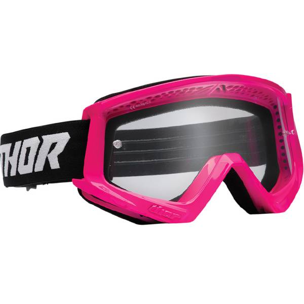 pink dirt bike goggles