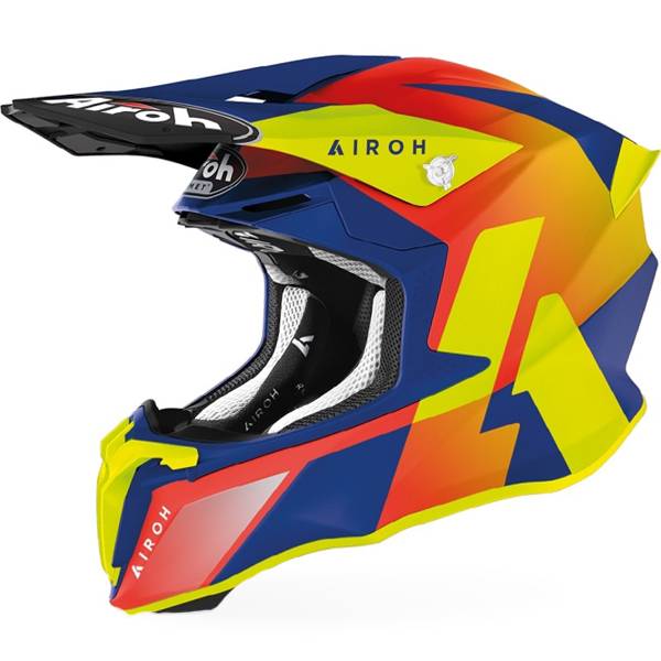 Casque Moto Cross - Airoh Twist 2.0 Lift Red Matt