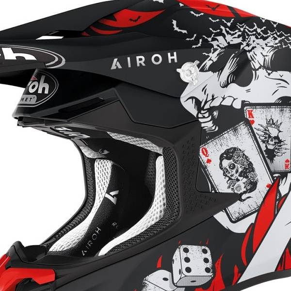 Casque motocross Airoh Twist 2.0 Hell -39%