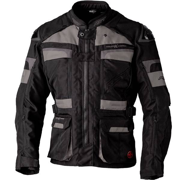 RST Pro Series Adventure Xtreme CE Textile Black Grey Jacket