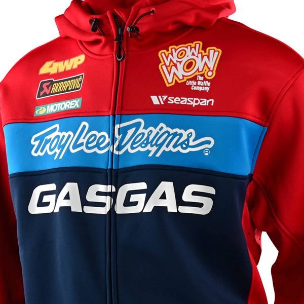 Troy Lee Designs 2022 Team GasGas Red Navy Pit Jacket