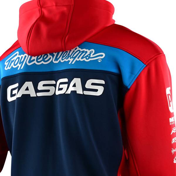 Troy Lee Designs 2022 Team GasGas Red Navy Pit Jacket