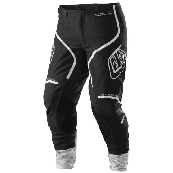 Troy Lee Designs SE Ultra Lines Black White Pants | Dirtbikexpress™