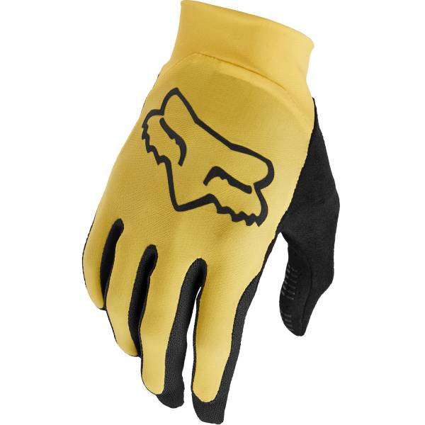 Fox Racing Flexair Pear Yellow MTB Gloves Dirtbikexpress