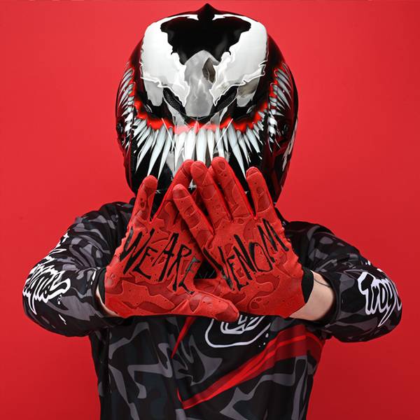 Guanti Da Motocross Troy Lee Designs Air Glove 2025 – Leggeri, Neri, Taglia L, Per Uomo
