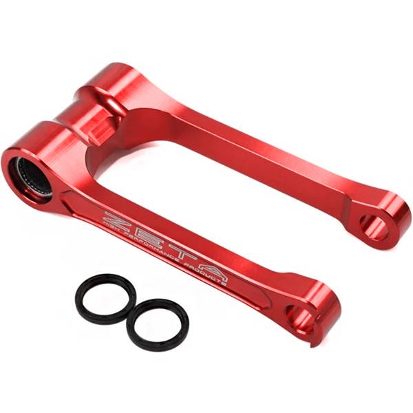 Zeta RSL Lowering Rear Linkage Kit - Gas Gas Red | Dirtbikexpress™