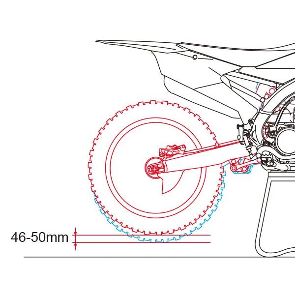 Zeta RSL Lowering Rear Linkage Kit - Gas Gas Red | Dirtbikexpress™