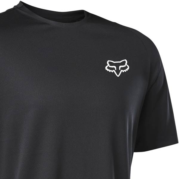 Fox Racing Ranger Power Dry Short Sleeve Black MTB Jersey Dirtbikexpress